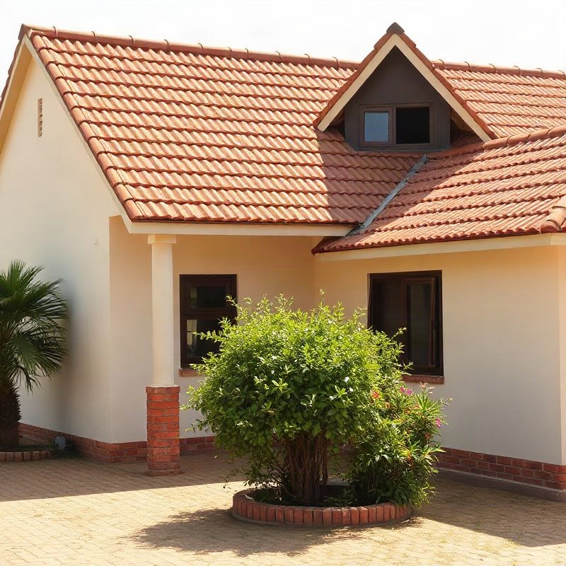 Three-bedroom family home with terracotta roof in Milimani Estate
